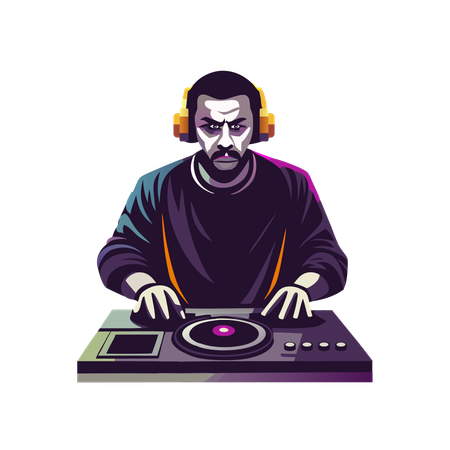 Musikmixer  Illustration