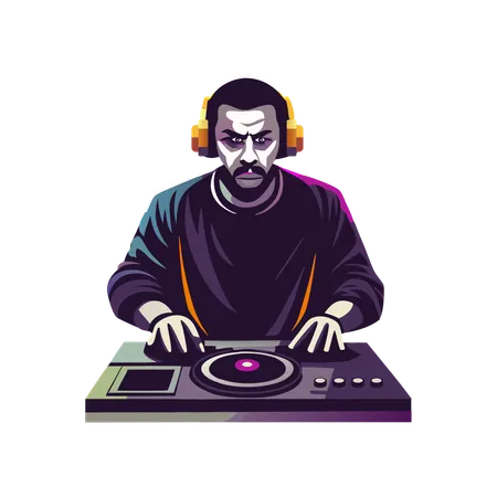 Musikmixer  Illustration