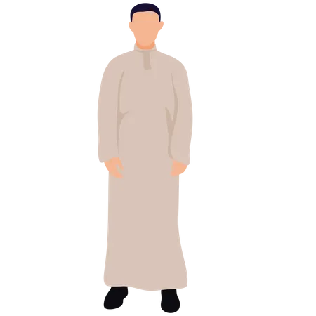 Muslim Clothes Illustration