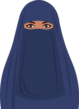 Muslim Female Illustration