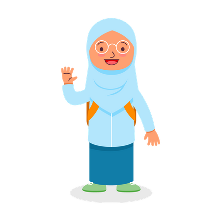 5,146 Muslim Girl Student Illustrations - Free in SVG, PNG, EPS - IconScout