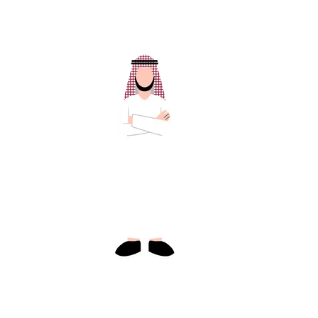 Muslim man  Illustration