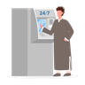 illustrations for atm service