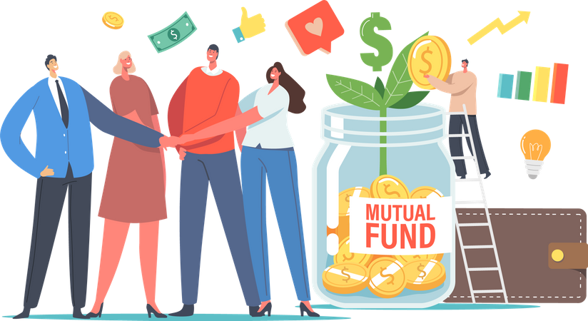 Mutual fund investment  Illustration