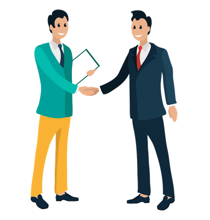 Mutual partnership  Illustration