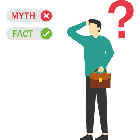 Mythen vs. Fakten  Illustration