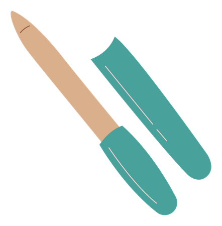 Nail file  Illustration