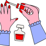 illustration for nail-polish
