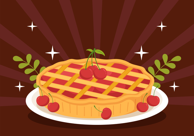 National Dessert Day  Illustration