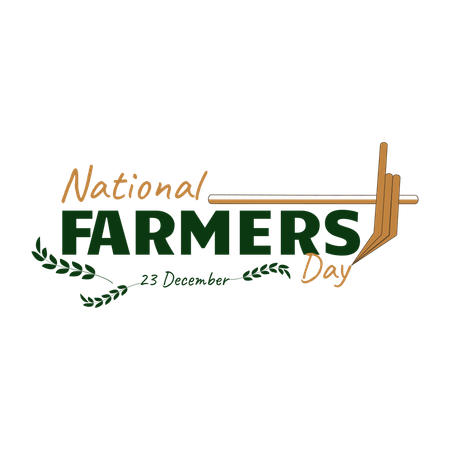 National farmer day  Illustration