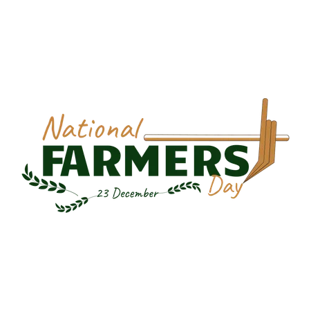 National farmer day  Illustration