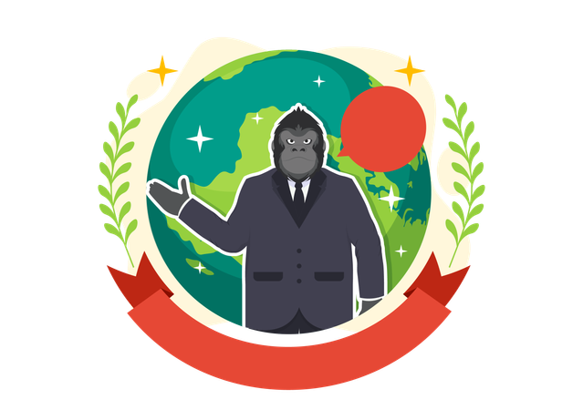 National Gorilla Suit Day  Illustration