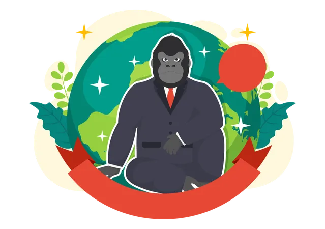 National Gorilla Suit Day  Illustration