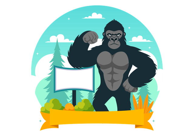 National Gorilla Suit Day  Illustration