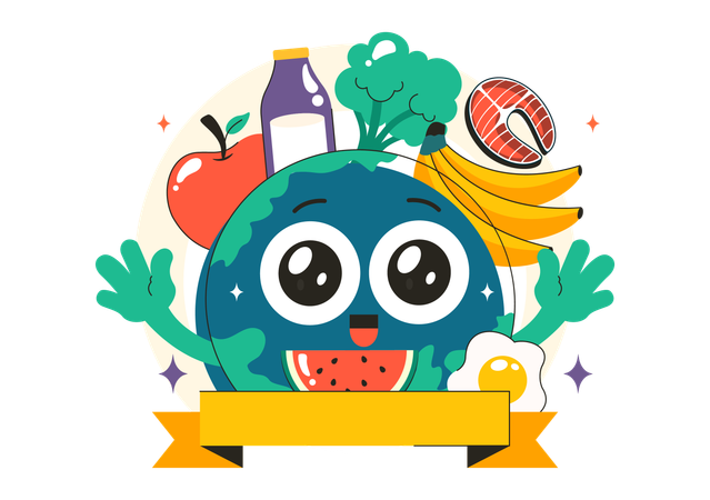National Nutrition Week  Illustration