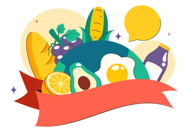 National Nutrition Week  Illustration