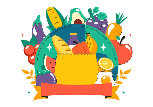 National Nutrition Week  Illustration