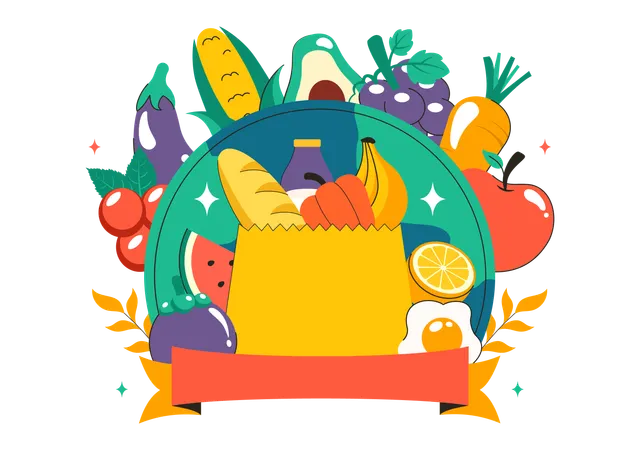 National Nutrition Week  Illustration