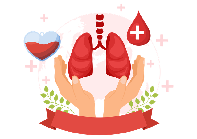 National Organ Donor Day  Illustration