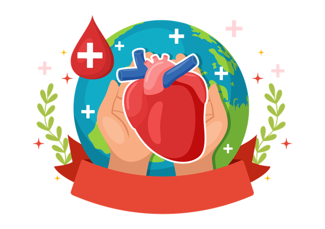 National Organ Donor Day  Illustration