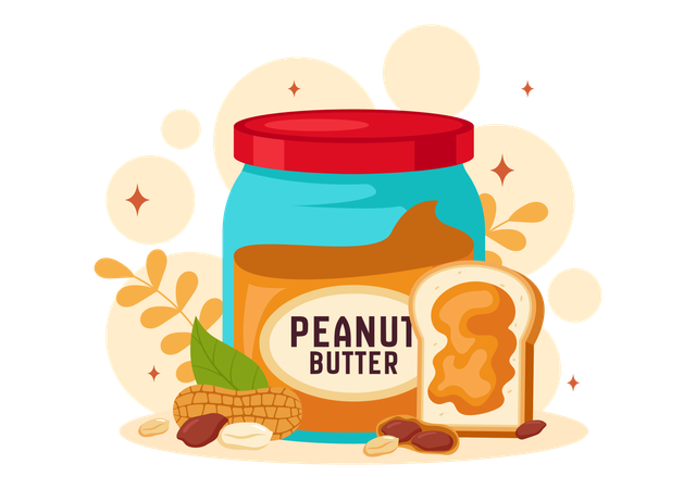 National Peanut Butter Day  Illustration