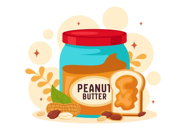 National Peanut Butter Day  Illustration