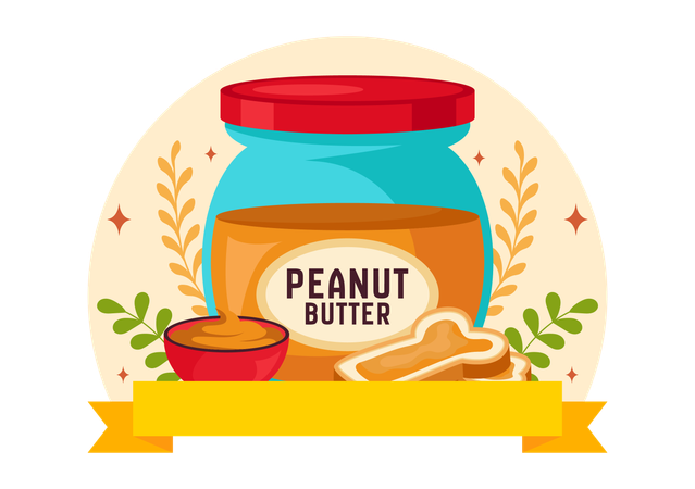 National Peanut Butter Day  Illustration