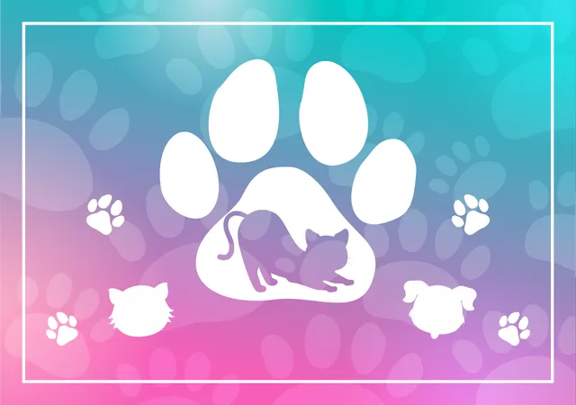 National Pet Day Vector Illustration On April 11 With Cute Pets Of Cats And Dogs For Celebrate Your Animal Companion In Flat Cartoon Background Illustration