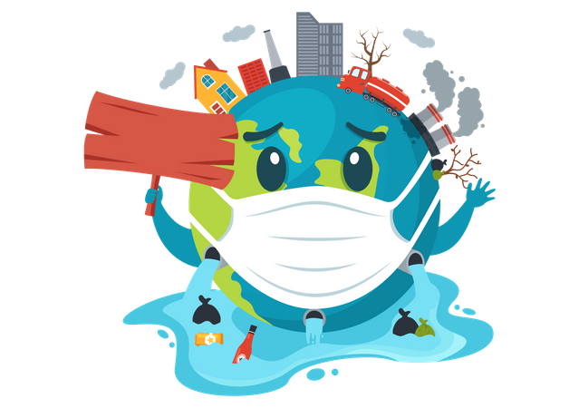 National Pollution Prevention Day  Illustration