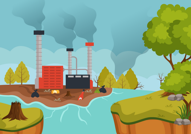 National Pollution Prevention Day  Illustration