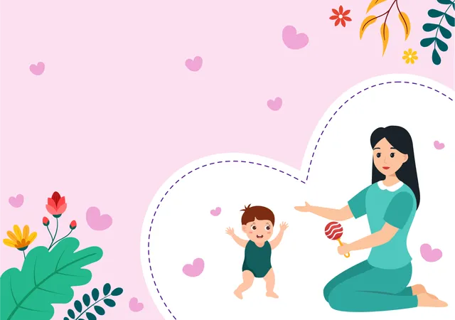 National Safe Motherhood Day Vector Illustration On 11 April With Pregnant Mother And Kids For The Healthcare Of Women And Maternity Facilities Illustration