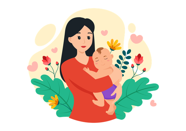 National Safe Motherhood Day  Illustration