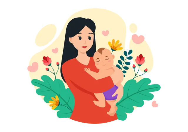 National Safe Motherhood Day  Illustration