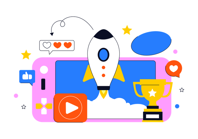 National Video Game Day  Illustration