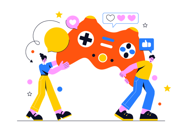 National Video Game Day  Illustration