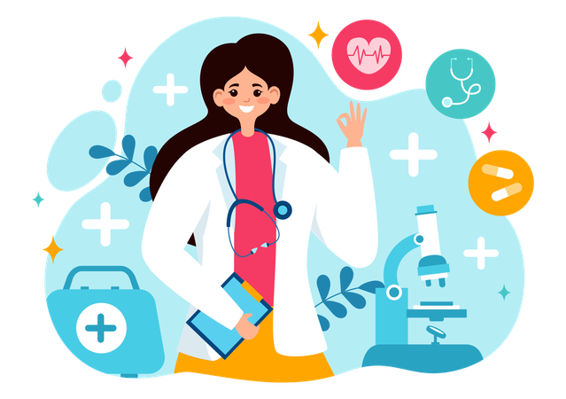 National Women Physicians Day  Illustration