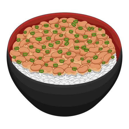 Natto  Illustration