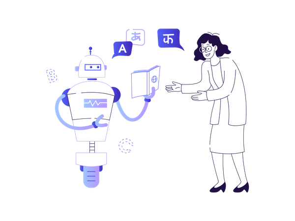 Natural Language Processing  Illustration