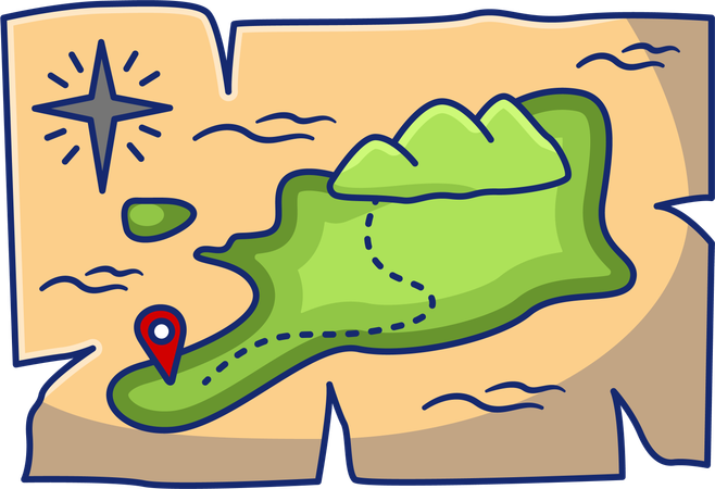 Navigation forestière  Illustration