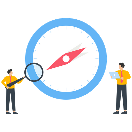 Navigational Compass  Illustration