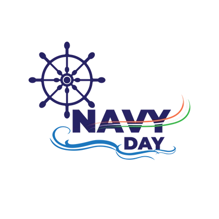 Navy Day Of India Illustration