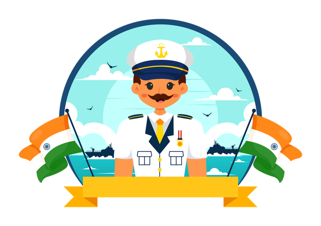 Navy Service  Illustration