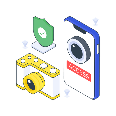 Need Camera Access  Illustration