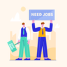 free need job illustrations