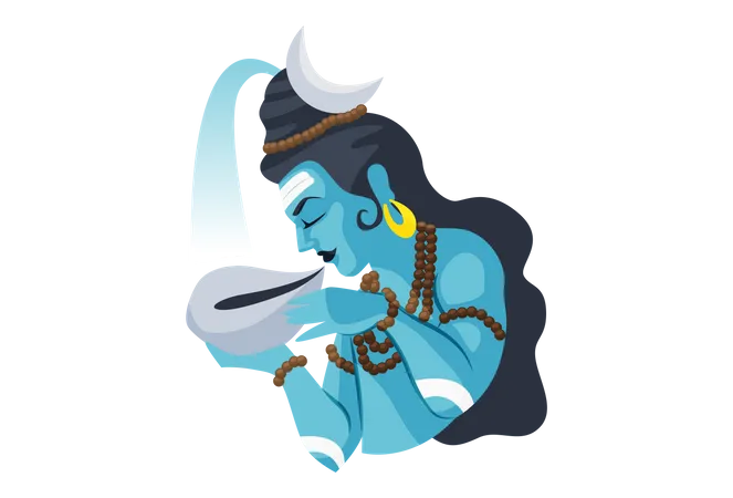 Neelkanth Mahadev  Illustration