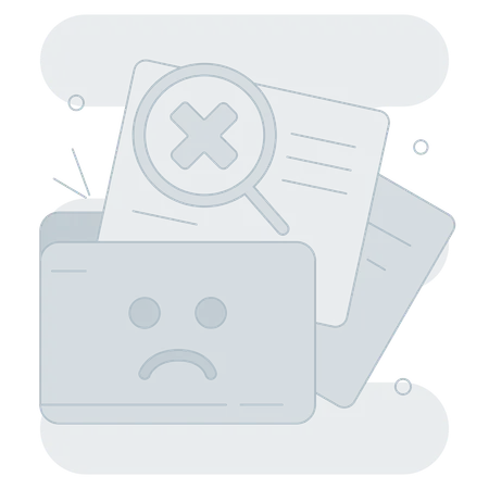 Nenhum resultado encontrado  Ilustração