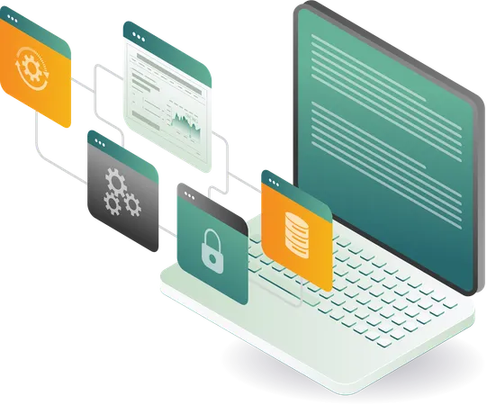 Network analysis technology  Illustration