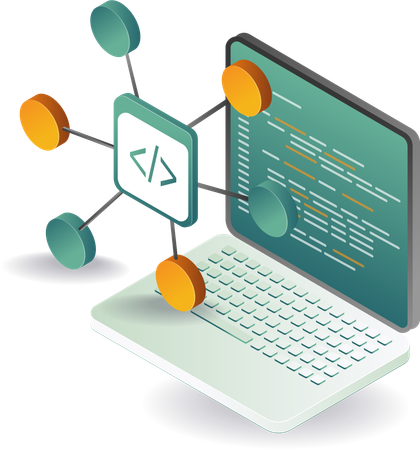 Network code programming language  Illustration