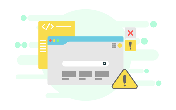 Network Error  Illustration