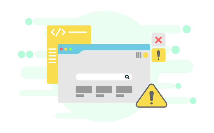 Network Error  Illustration